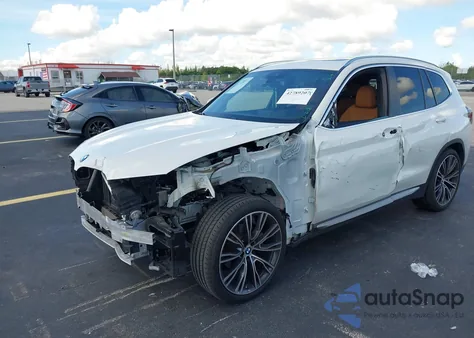2022 BMW X3 Sdrive30I from USA, damaged, VIN 5UX43DP01N9K69065